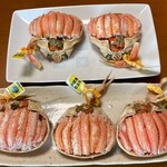 ハーツ - 料理写真:越前せいこ蟹の蟹面