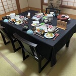 追分屋旅館 - 朝食も個室で