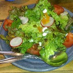 グルガオン - 【最新】セットのサラダ（二人前）（値上げ前のサラダの写真と比べると野菜の種類と新鮮さがアップしています）
