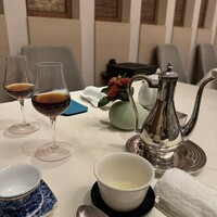 礼華　青鸞居 - 15年の紹興酒と梅干し