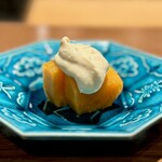 薪鳥新神戸 - 柿の白和え