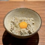 薪鳥新神戸 - 土鍋鶏そぼろご飯 卵