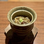 薪鳥新神戸 - 鶏出汁の茶碗蒸し