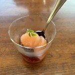 フルールド・オリーヴ カンパーニュ - りんごのコンポート紅茶ゼリー