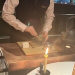 レフェルヴェソンス - お抹茶を入れて頂きます！