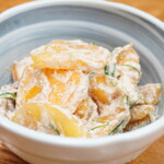 金田 - 柿の白あえUP