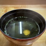 味楽寿司 - お吸い物