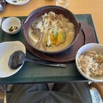 シャトレーゼカントリークラブ野辺山 レストラン - ほうとうセット 1,600円税込