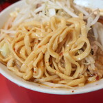 ラーメン二郎 - 麺