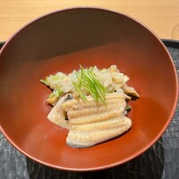 ひがしやま 司 - 松茸と穴子のシャリ粥
