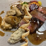 美酒佳肴　一樹 - 宮崎牛ロースがとっても柔らかくて美味しい