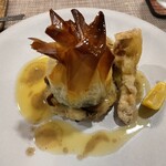 美酒佳肴　一樹 - 秋刀魚の肝入ソースが秋を感じます。