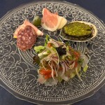 アルボルゴ - 前菜盛り合わせ