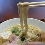 食煅 もみじ - 変わらぬ繊細な細麺。
