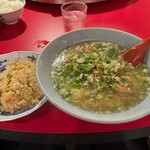 南海飯店 - ネギラーメンセット