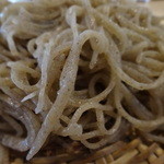 蕎房 猪口屋 - ざる蕎麦のアップ