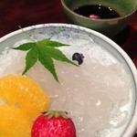 自然郷 海山 - 桜の葛切り