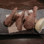 縁の鈴なり - 豚肉の京味噌包み揚げ