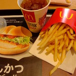 マクドナルド - マックフライドポテト(M)：267円