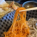 そば処 松 - 唐辛子そば(辛くないです)