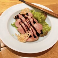 博多 鴨すき 鴨しゃぶ なかもぐろ - 鴨のロースト