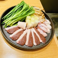 博多 鴨すき 鴨しゃぶ なかもぐろ - 鴨すき