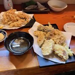 活魚料理 広海 - 野菜天ぷら