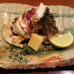 隠れ家愉膳 亥の子 - 寒ボラカマへそ塩焼き