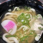 資さんうどん - ミニうどんアップです。