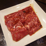 蓮屋 - 「和牛はらみ」９００円・・・牛の横隔膜