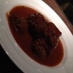 鉄板焼　宮地 - ハンバーグ