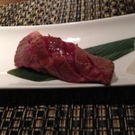 鉄板焼　宮地 - お寿司です。