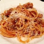 Ristorante Martello - 豚バラとタマネギのトマトソーススパゲッティ