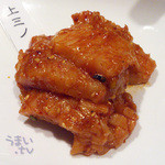 蓮屋 - 「上ミノ」６５０円・・・牛の第１の胃