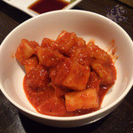 蓮屋 - 日のキムチ「辛　カクテキ」　５３０円