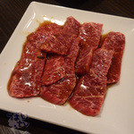 蓮屋 - 「和牛はらみ」９００円・・・牛の横隔膜