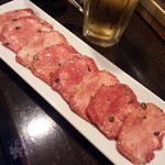 蓮屋 - タン塩」７５０円　Ｘ　２人前