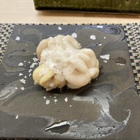 鮨おかだ - 北海道ではタチといいます(白子)