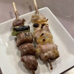 焼鳥 さかえ - 焼き鳥、砂肝、もも。