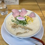 鶏そば なる川 - 味噌鶏そば