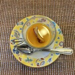 今石飯店 涼華 - 焼き芋と中国紅茶のプリン。