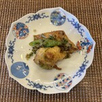 今石飯店 涼華 - カマスの竜田揚げと白子の天ぷら。今回は、特に美味しかった一品をカバーに。