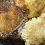 信玄 - 鶏天おろしそば大盛