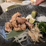 anyway やむなし - 豊後地鶏のタタキ