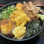 信玄 - 鶏天おろしそば大盛