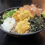 信玄 - 鶏天おろしそば大盛