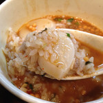 麺座 かたぶつ - 2014年4月限定 台湾風煮干しWangbo830円
      トック雑炊