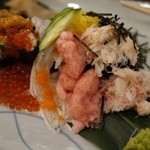 磯丸水産 - こぼれ寿司ボリューミーヮ(ﾟдﾟ)ォ!