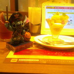 デニーズ - シャインマスカットのちょこっとパルフェ ＆ キャラメルハニーパンケーキ ＆ モーニングドリンクバー