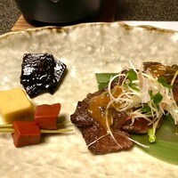 先斗町 四季 よし菜 - 肉料理　牛ハラミステーキ